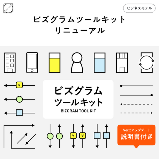 ビジネスモデル図解ツールキットがリニューアル！